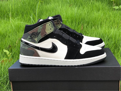 AJ1 MID CAMO turning the hairy army green toe_ number CW5490-001_ full code shipment 36--45-38dc2432